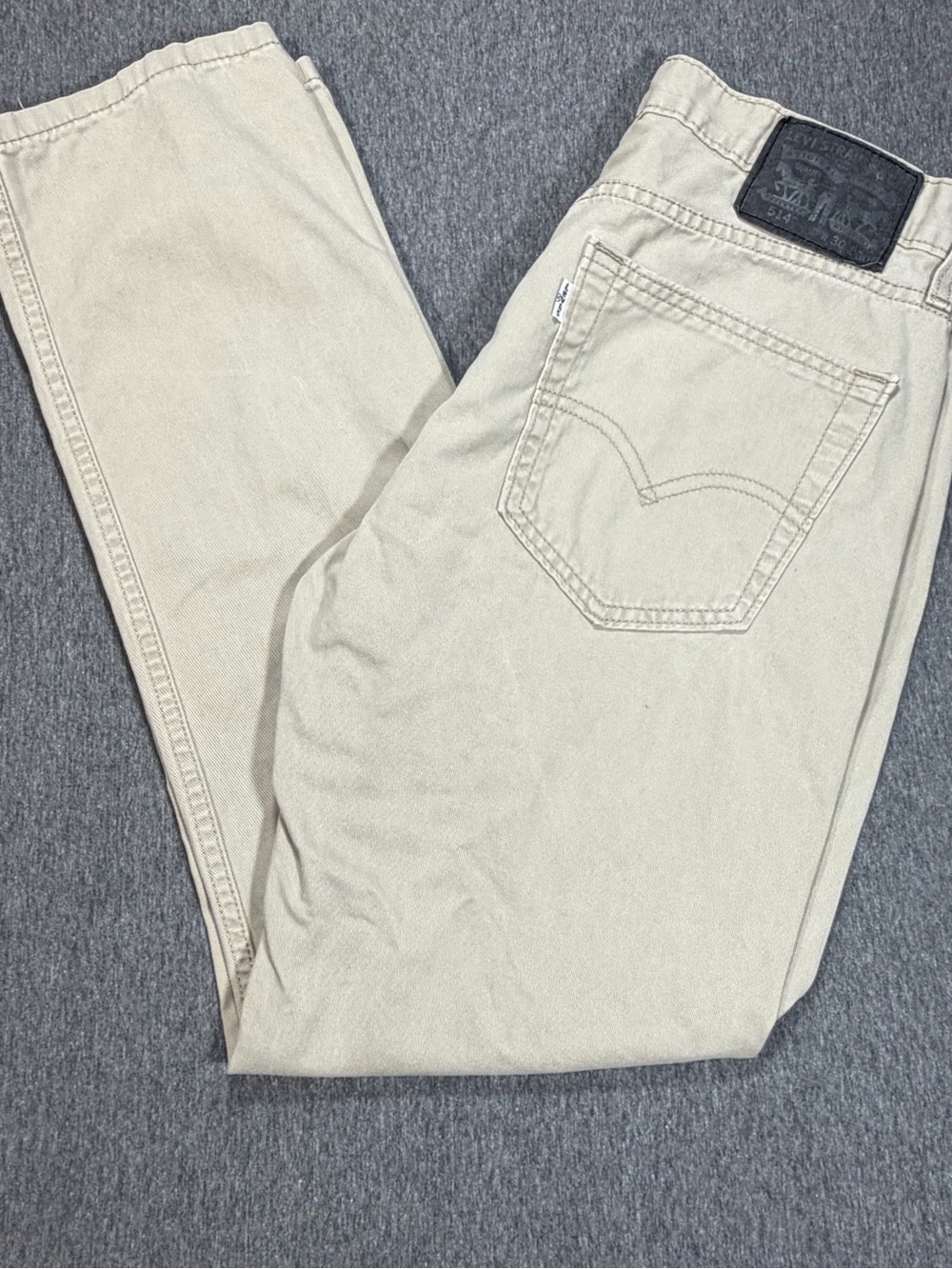 Levi’s 514 Straight Leg Pants Men’s 30x30 Jeans Medium Wash Khaki Tan